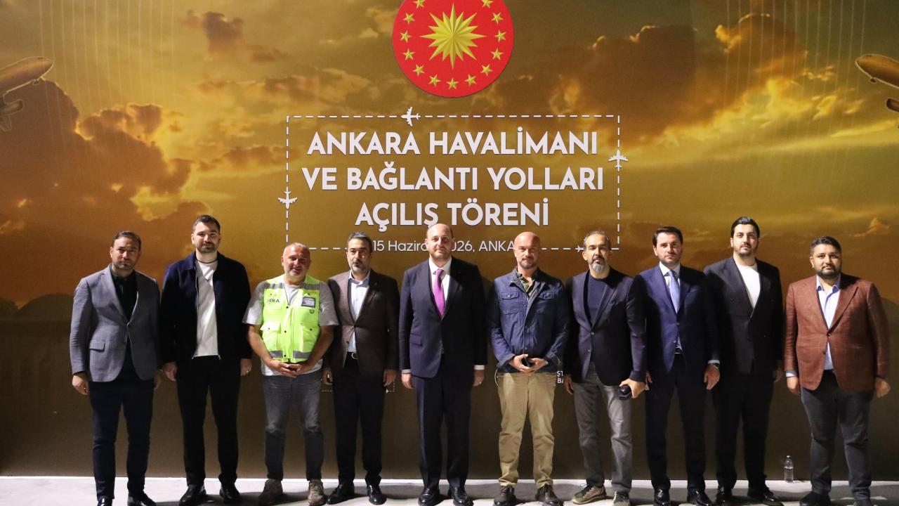 AK Parti Genel Başkan Yardımcısı Büyükgümüş, Ankara Havalimanı açılış alanını inceledi