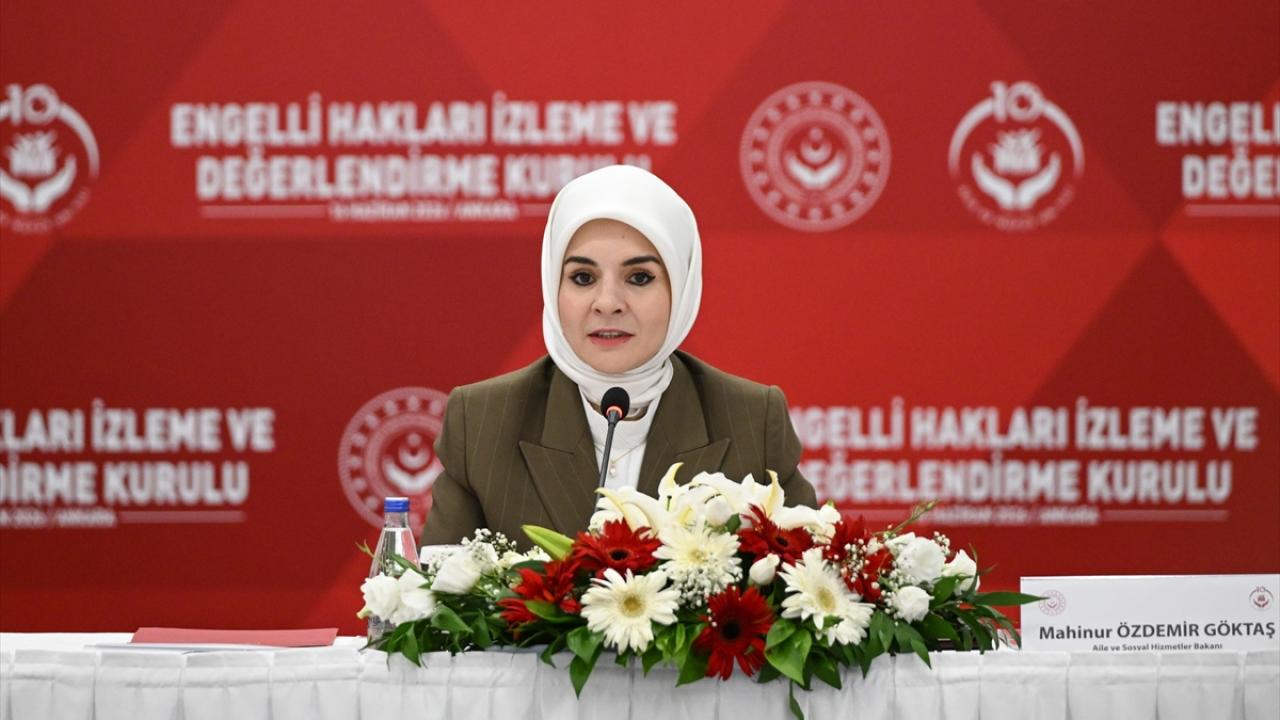 Bakan Göktaş: Hiçbir toplum, engelli bireylerini geride bırakarak gerçek anlamda kalkınmış sayılmaz