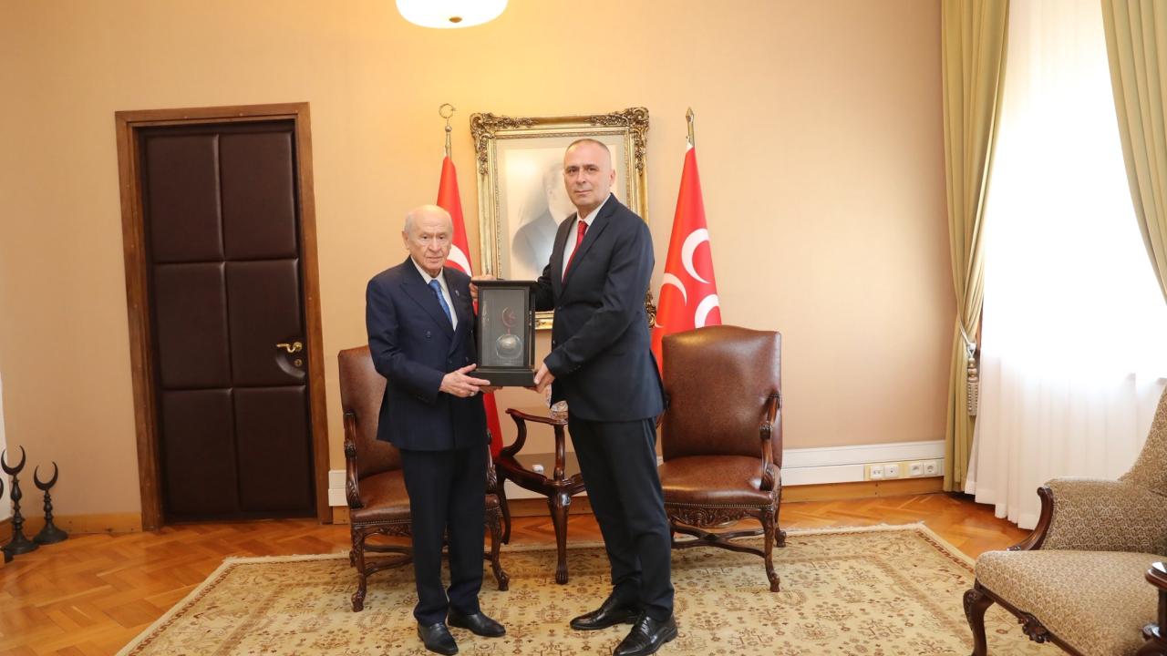 Özel Harekat Başkanı Hayal'den MHP Lideri Devlet Bahçeli'ye ziyaret
