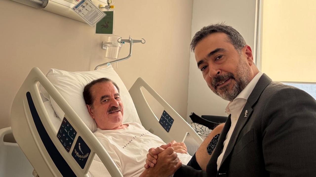 AK Parti Ankara İl Başkanı Özcan'dan İbrahim Tatlıses'e "geçmiş olsun" ziyareti