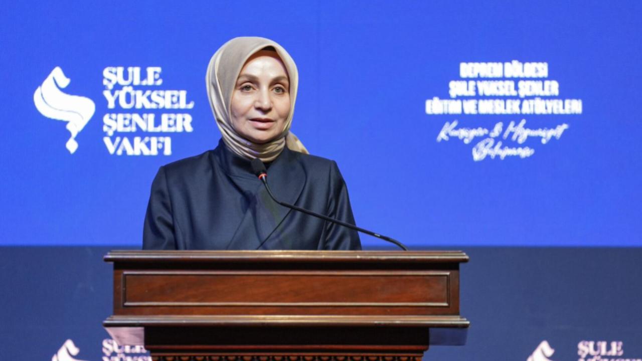 Şule Yüksel Şenler Vakfı Başkanı Usta: Yaralarımızı sarmaya ve güçlü yarınları inşa etmeye devam edeceğiz