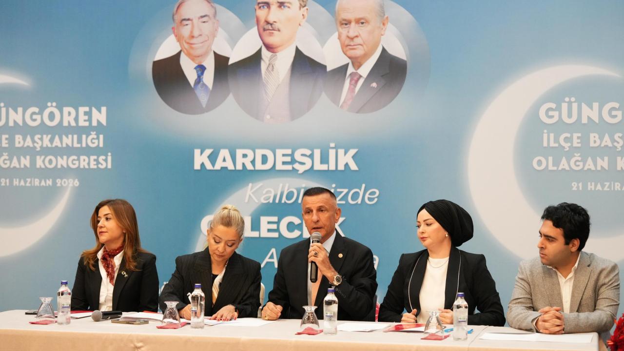 MHP Güngören ilçe kongresi düzenlendi