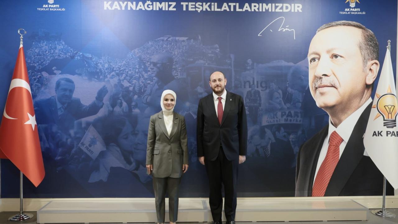 Aile ve Sosyal Hizmetler Bakanı Göktaş, AK Parti Genel Başkan Yardımcısı Ahmet Büyükgümüş ile görüştü