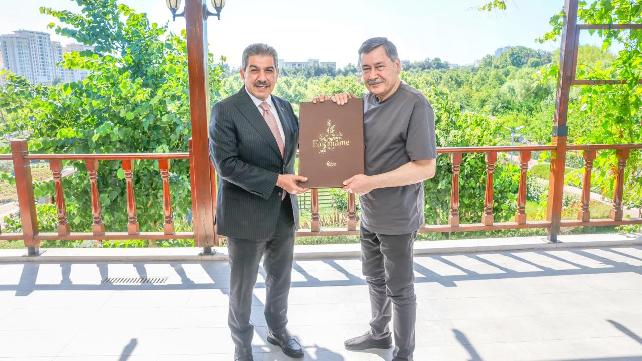 Esenler Belediye Başkanı Göksu, Eski Ankara Büyükşehir Belediye Başkanı Melih Gökçek ile Bir Araya Geldi