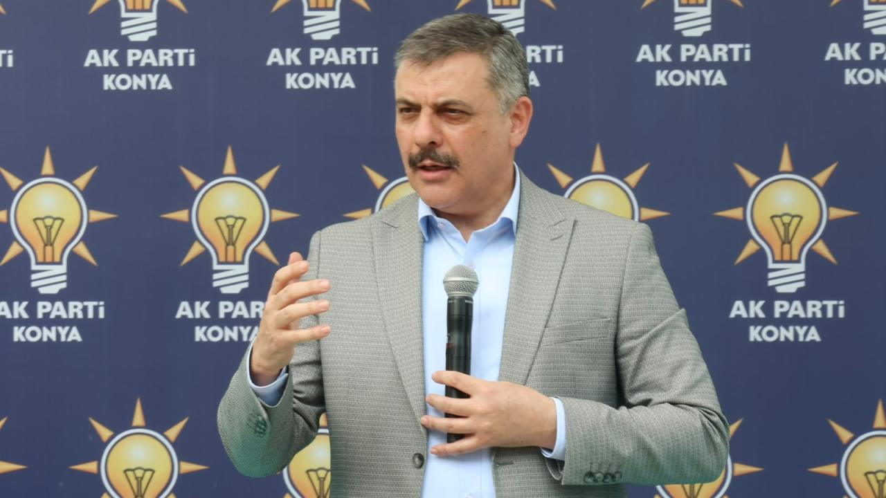 İçişleri Bakanı Çiftçi, AK Parti Konya İl Danışma Meclisi Toplantısı'na katıldı