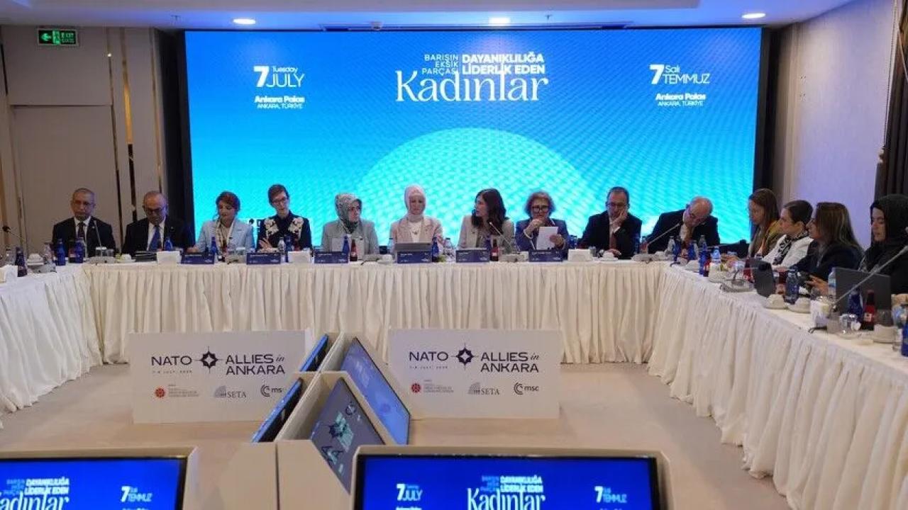 AK Parti Genel Merkez Kadın Kolları, NATO Zirvesi'nde kadın liderliğini uluslararası gündeme taşıdı