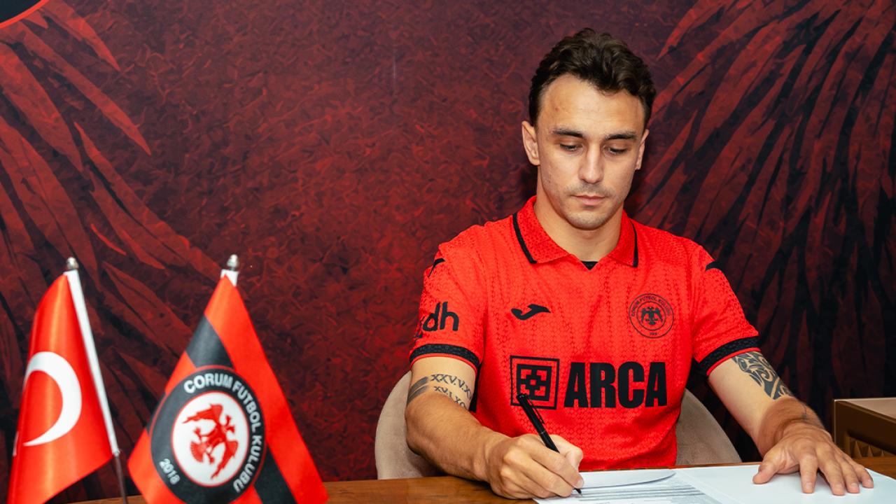 Çorum FK, Gökhan Sazdağı ile 2+1 yıllık sözleşme imzaladı