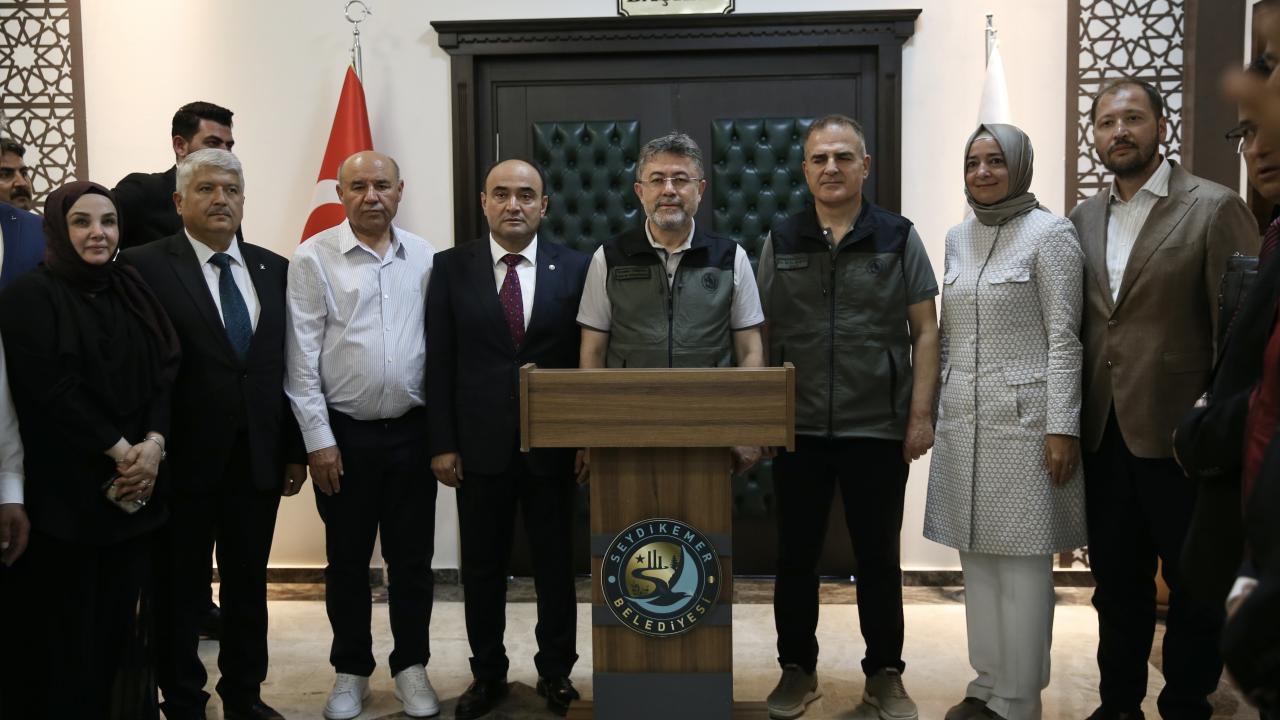 Bakan Yumaklı, Seydikemer Belediyesi ziyaretinde konuştu