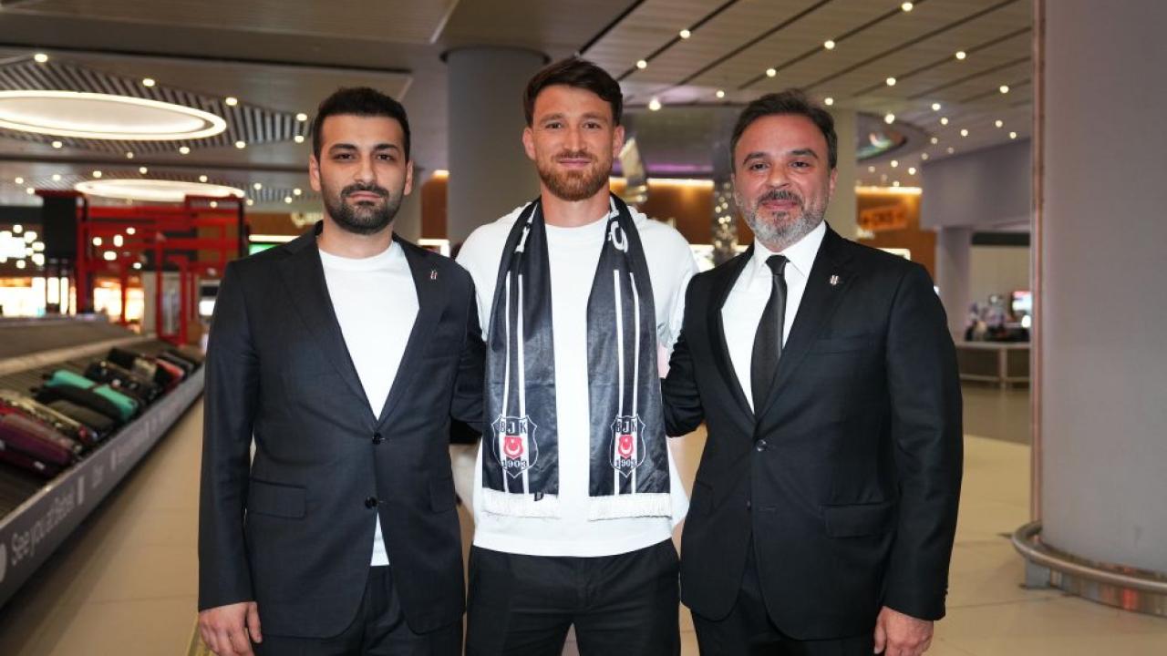 Beşiktaş'ın prensip anlaşmasına vardığı milli futbolcu Salih Özcan, İstanbul'a geldi