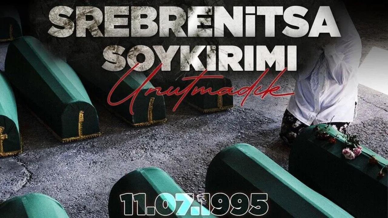 MSB, Srebrenitsa şehitlerini andı