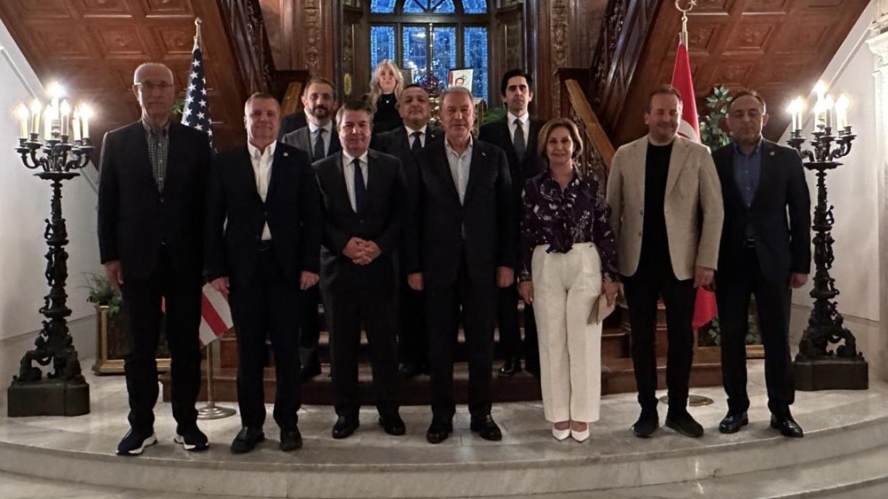 TBMM Milli Savunma Komisyonu Heyetinden Büyükelçi Sedat Önal’a Ziyaret