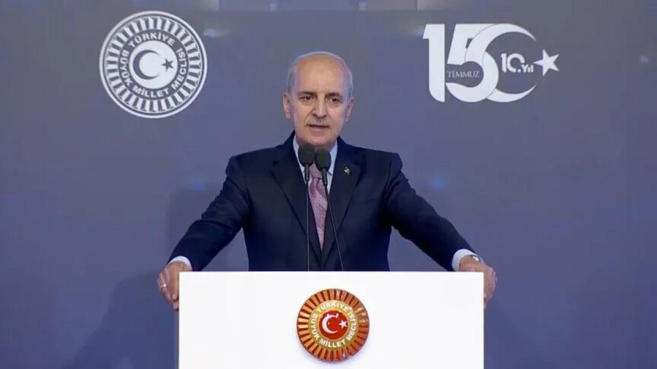 TBMM Başkanı Kurtulmuş: Milletimiz darbeler geleneğini tarihin çöplüğüne atmıştır