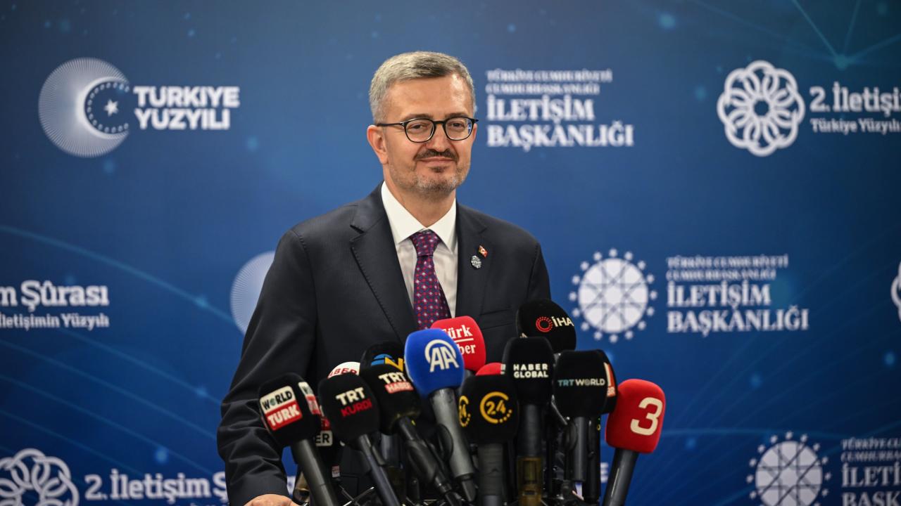 Cumhurbaşkanlığı İletişim Başkanı Duran, "2. İletişim Şurası"na katıldı