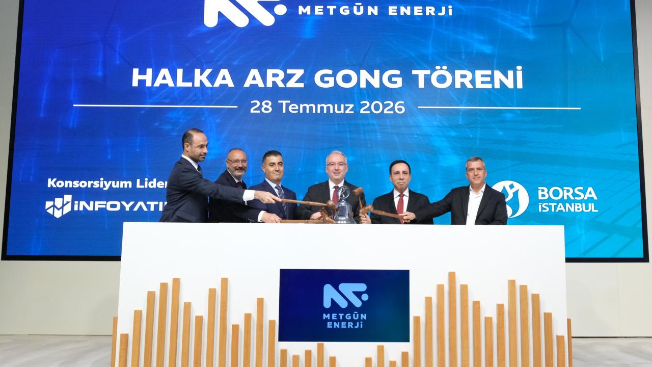 Borsa İstanbul'da gong Metgün Enerji Yatırımları AŞ için çaldı