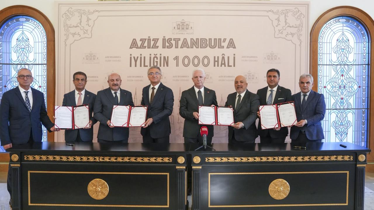 İstanbul Bölge Adliye Mahkemesi yerleşkesinde yapılacak anaokulu için protokol imzalandı