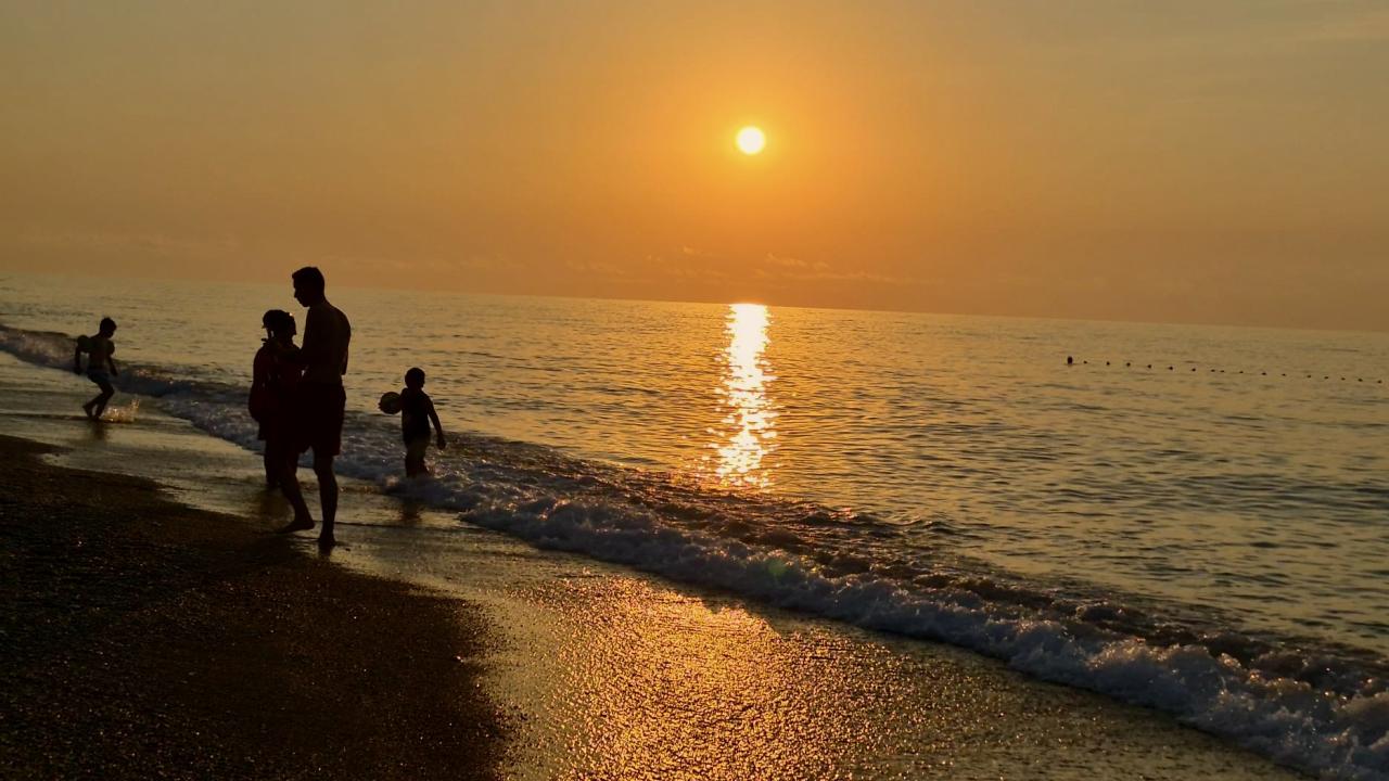 Düzce'de gün batımı