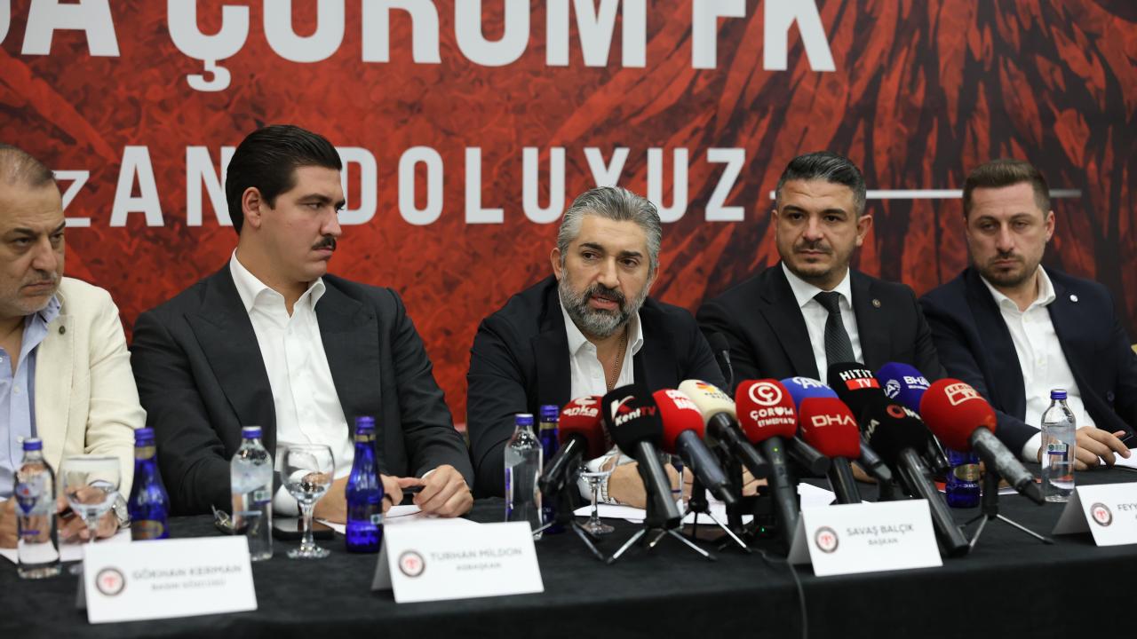 Süper Lig'in yeni ekibi Arca Çorum FK, hedefini Avrupa olarak belirledi