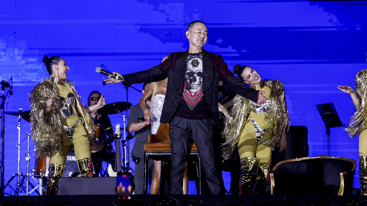 Serdar Ortaç İstanbul Festivali kapsamında konser verdi