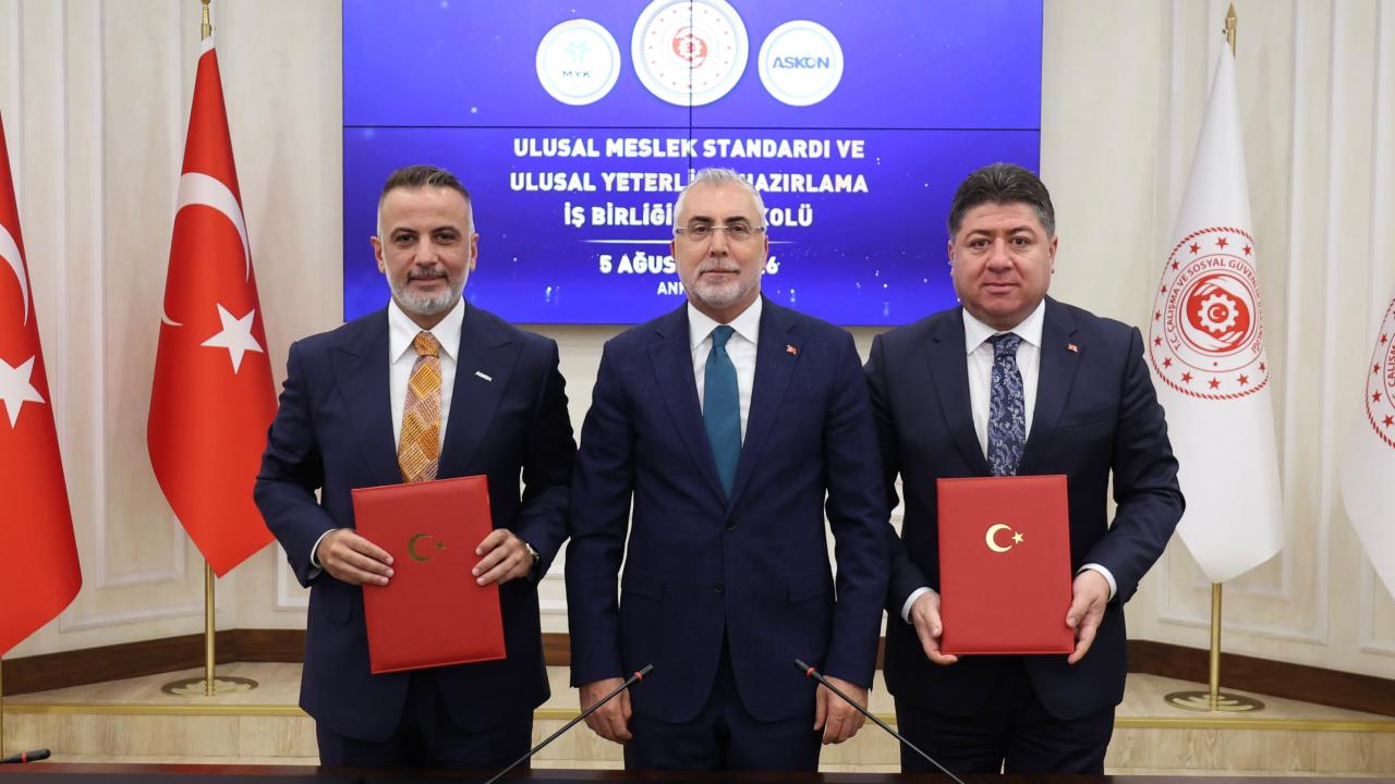 MYK ile ASKON arasında tekstil sektörüne yönelik işbirliği protokolü imzalandı