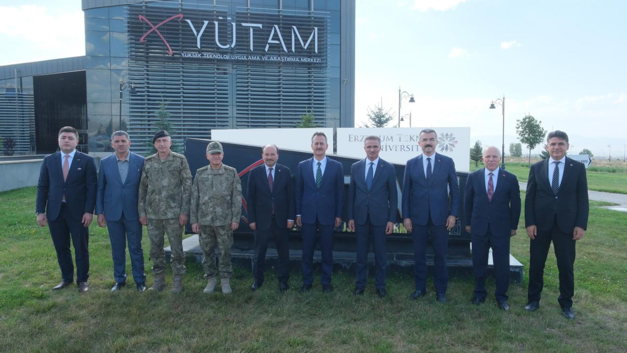 Savunma Sanayii Başkanı Görgün'den Erzurum Teknik Üniversitesi'ne ziyaret