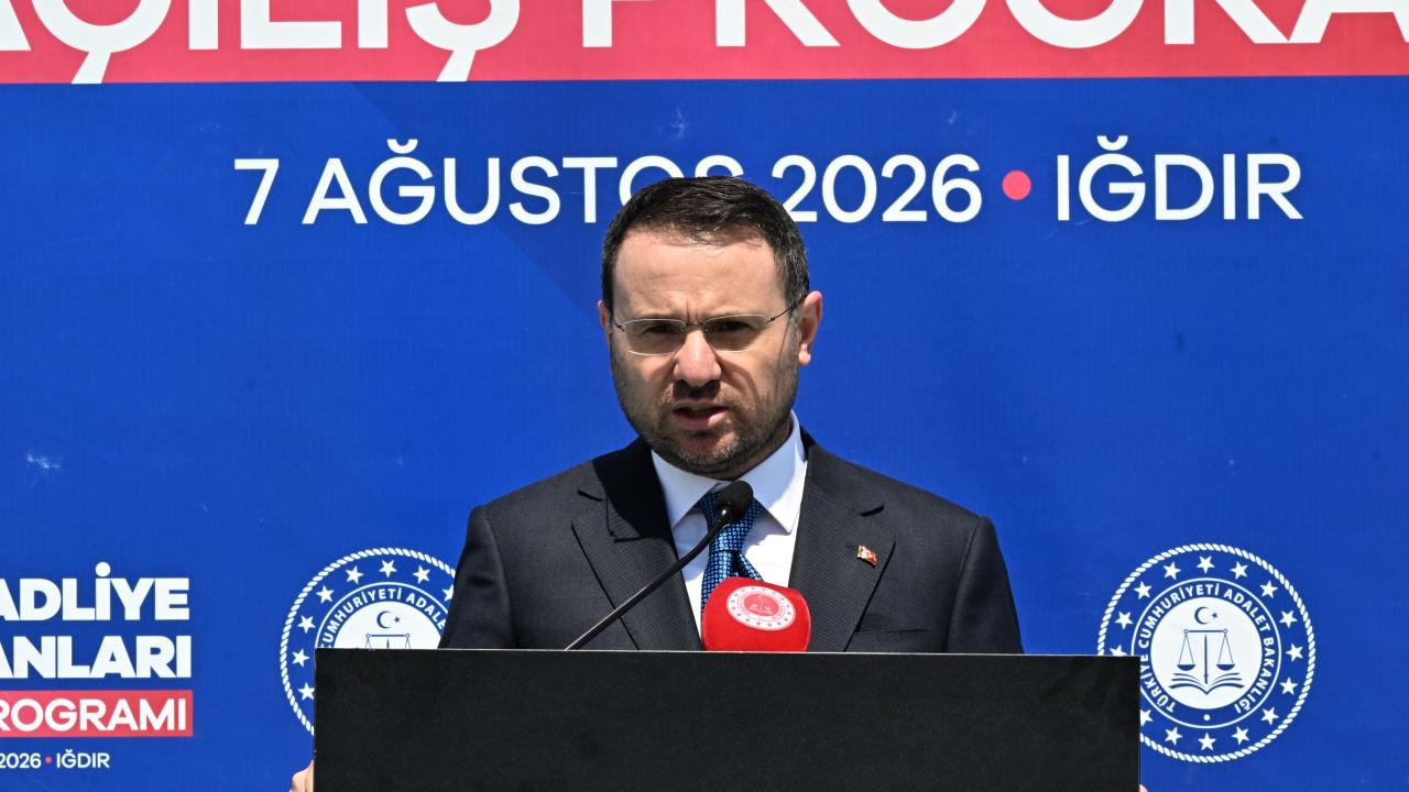 Adalet Bakanı Gürlek Iğdır'da adliye lojmanlarının açılışına katıldı