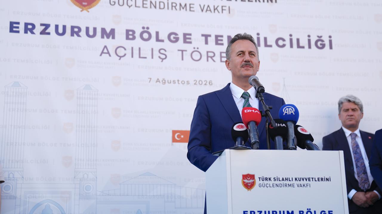 Türk Silahlı Kuvvetlerini Güçlendirme Vakfı Erzurum Bölge Temsilciliği açıldı