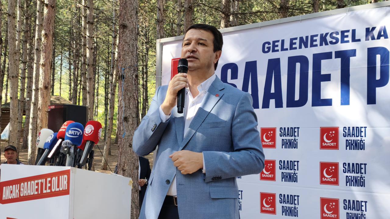 Saadet Partisi Genel Başkanı Arıkan, Karabük'te partililerle piknikte buluştu