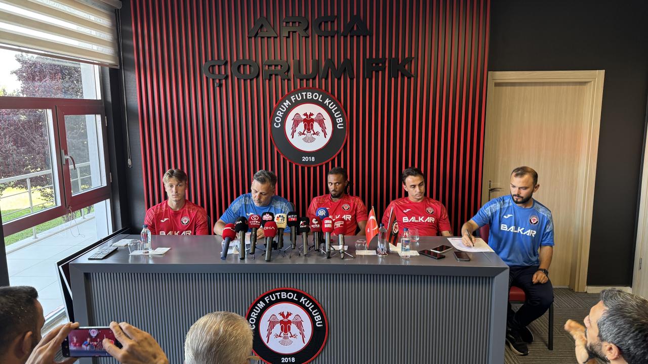 Çorum FK, Galatasaray'dan puan almayı hedefliyor