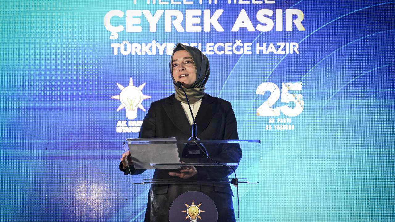 AK Parti'nin kuruluşunun 25'inci yıl dönümü dolayısıyla İstanbul'da mevlit programı düzenlendi