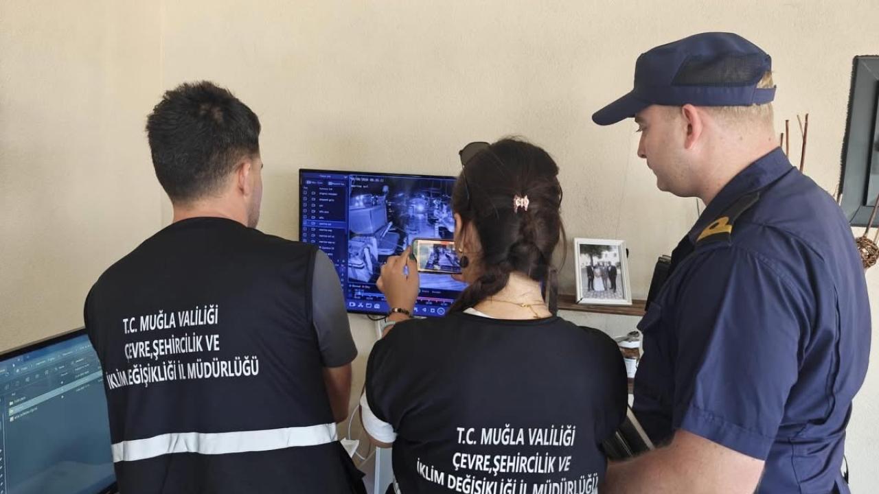 Muğla'da atık alım tesisleri ve gemiler denetleniyor