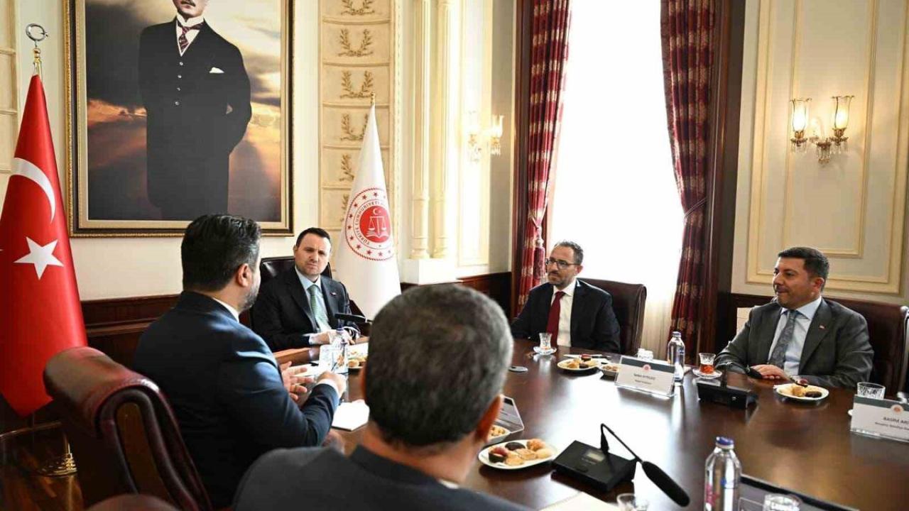 Adalet Bakanı Gürlek, Nevşehir'den gelen heyeti kabul etti