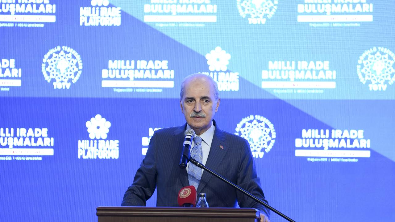 TBMM Başkanı Kurtulmuş, 17. Milli İrade Buluşması "Terörsüz Türkiye" programına katıldı
