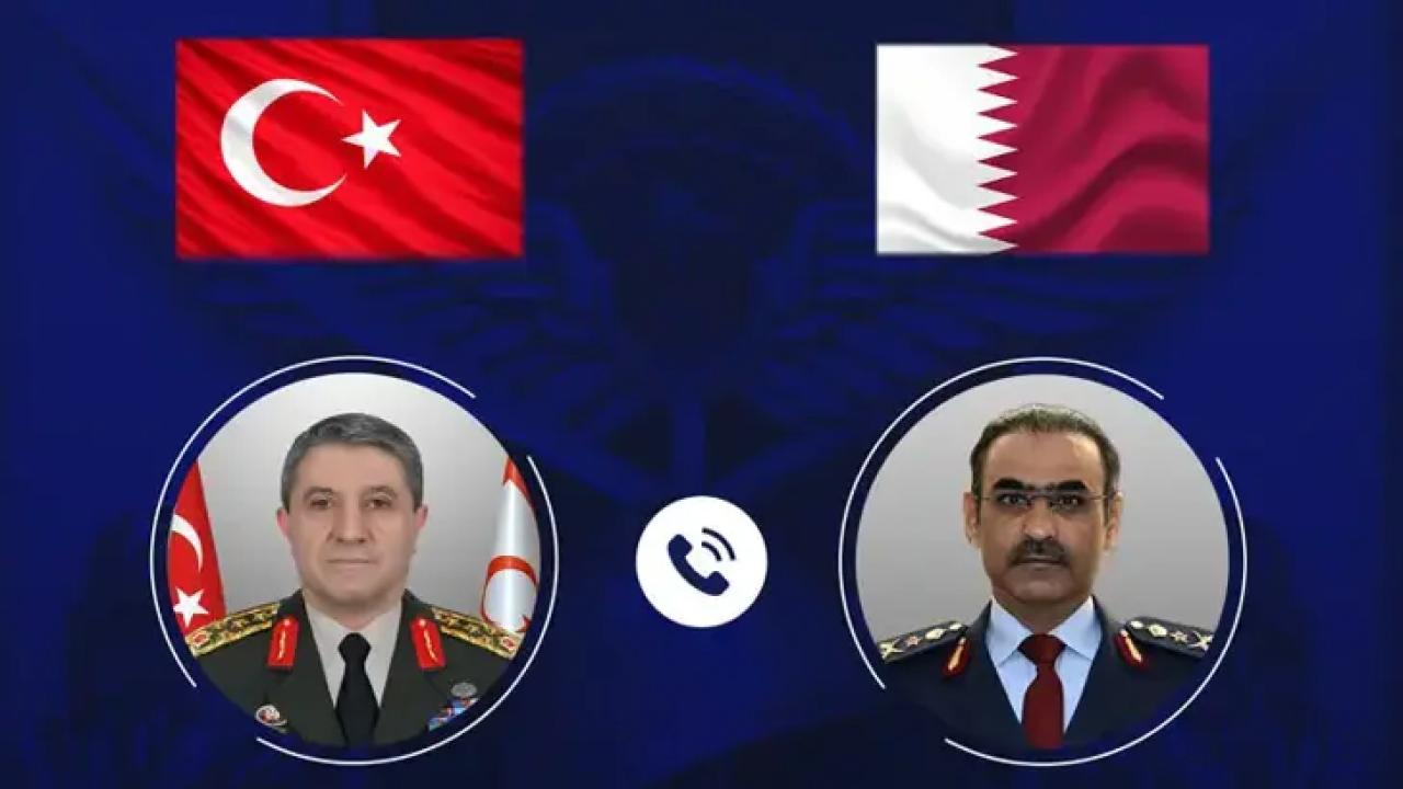 Genelkurmay Başkanı Bayraktaroğlu, Katarlı mevkidaşı Al-Mannai ile telefonda görüştü