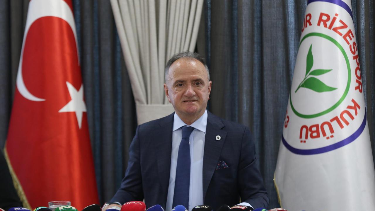 Çaykur Rizespor Başkanı Saruhan, kulübün finansal durumunu açıkladı