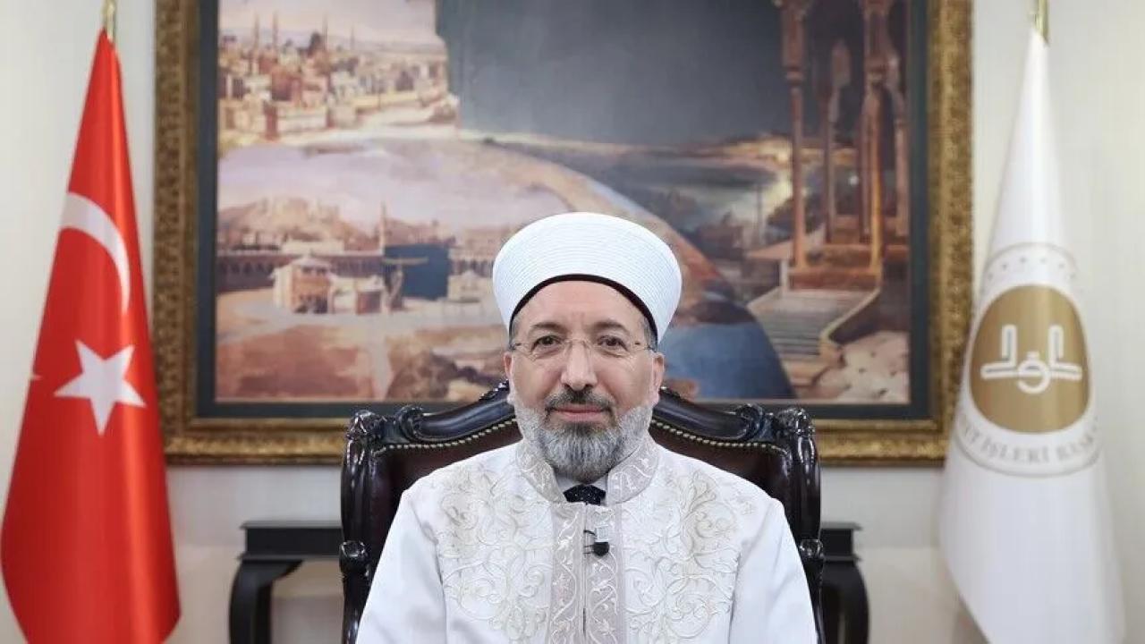 Diyanet İşleri Başkanı Arpaguş'tan Mevlit Gecesi mesajı