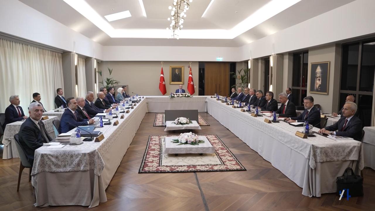 Cumhurbaşkanlığı Kabinesi Ahlat'ta toplandı