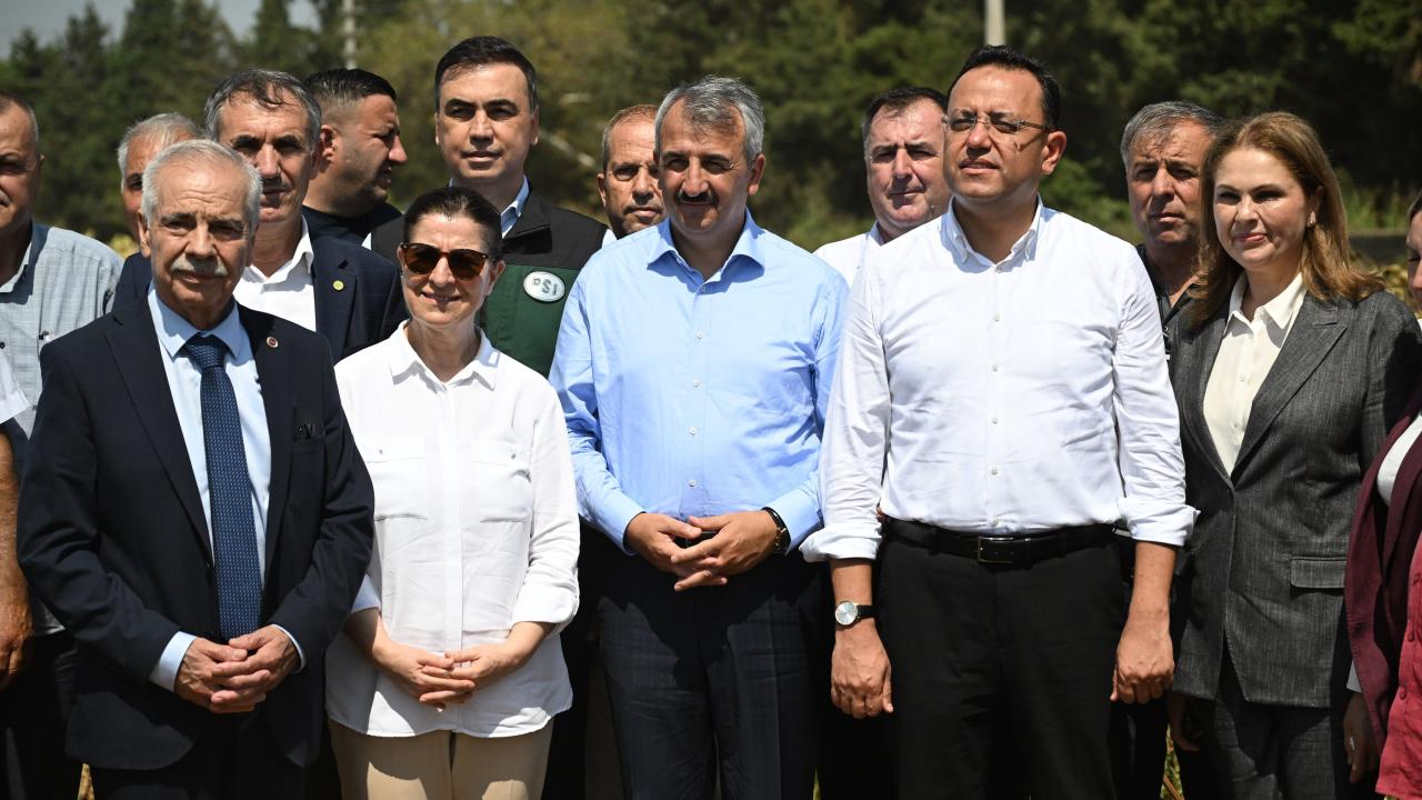 Tarım ve Orman Bakan Yardımcısı Gizligider, Edirne'de çeltik hasadına katıldı