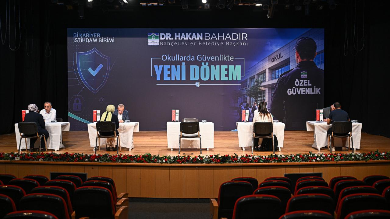 Bahçelievler'deki 82 okulda güvenlik personeli istihdam edilecek