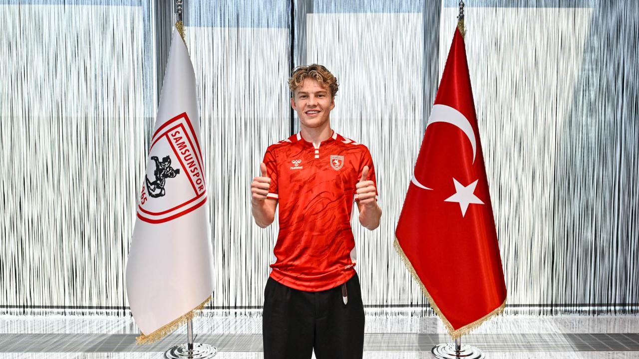 Samsunspor'un yeni transferi Ohlenschlaeger, Türkiye'de kendini kanıtlamak istiyor