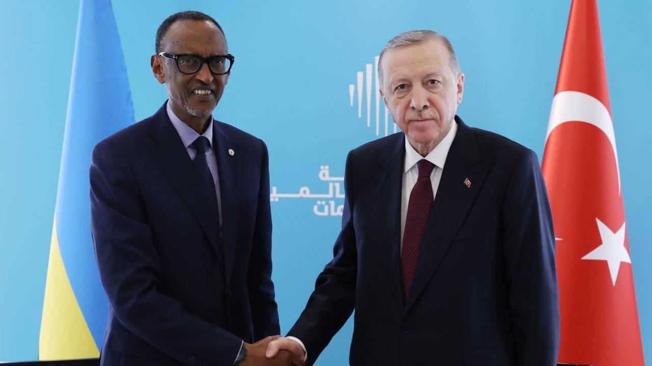 Cumhurbaşkanı Erdoğan, Ruanda Cumhurbaşkanı Kagame ile telefonda görüştü