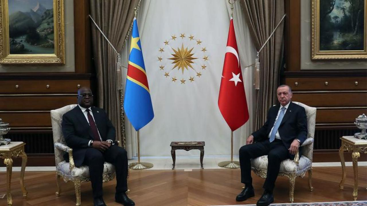 Cumhurbaşkanı Erdoğan, Kongo Demokratik Cumhuriyeti Cumhurbaşkanı Tshisekedi ile telefonda görüştü