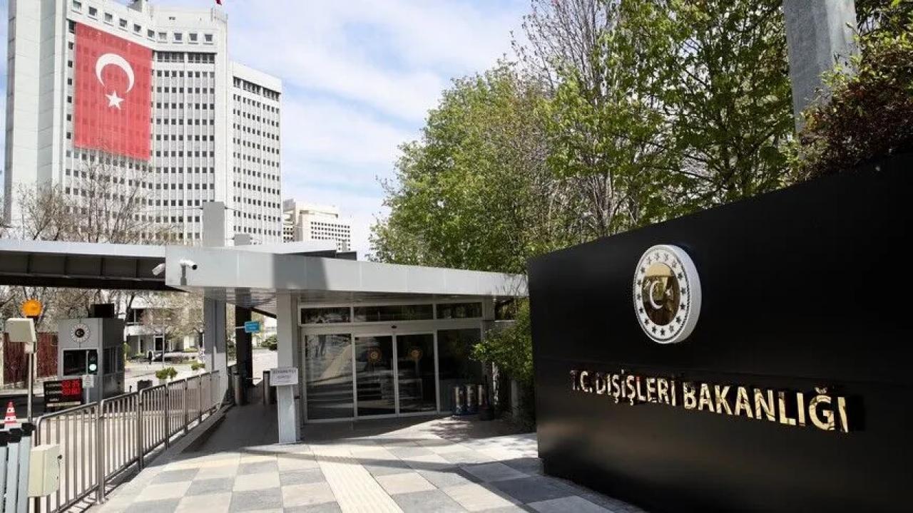 Dışişleri Bakanlığından, İsrail Dışişleri Bakanlığına tepki