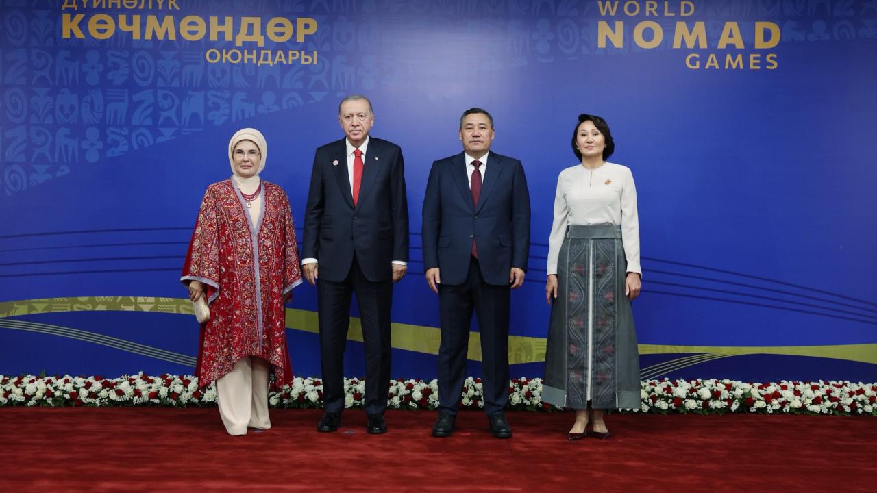 Emine Erdoğan'dan Bişkek'teki 6'ncı Dünya Göçebe Oyunları Açılış Töreni'ne ilişkin paylaşım
