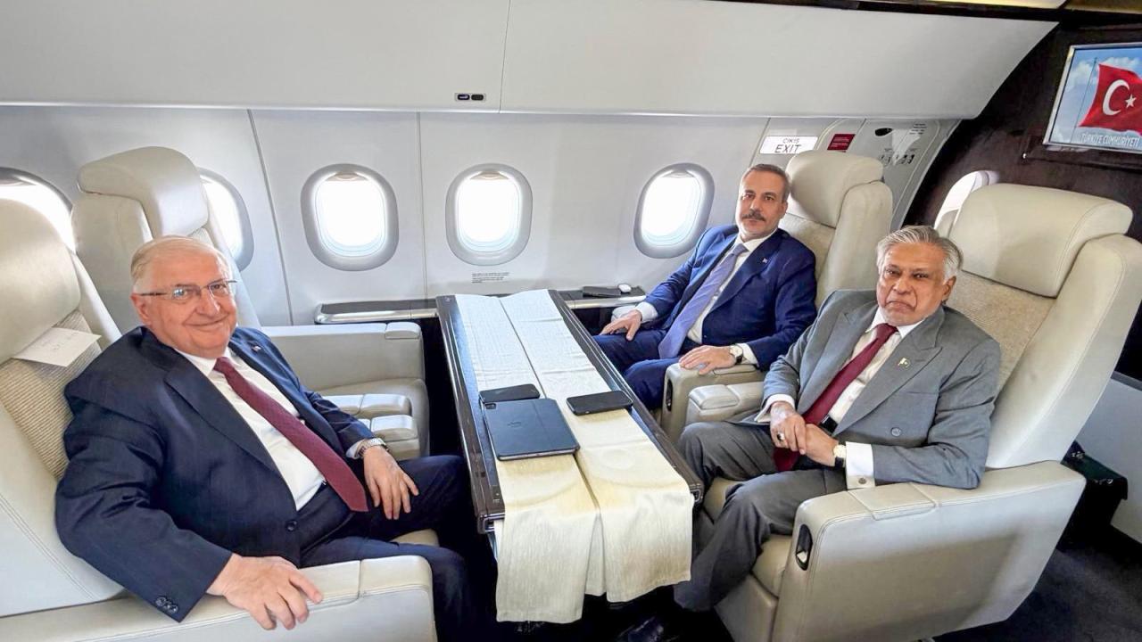 Bakanlar Fidan ve Güler, Pakistan Dışişleri Bakanı Dar ile Bişkek'e gidiyor