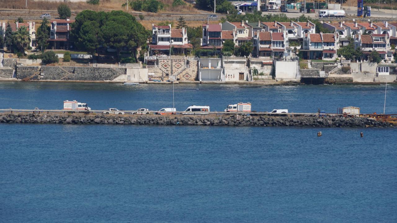 Silivri açıklarında iki gemi çarpıştı