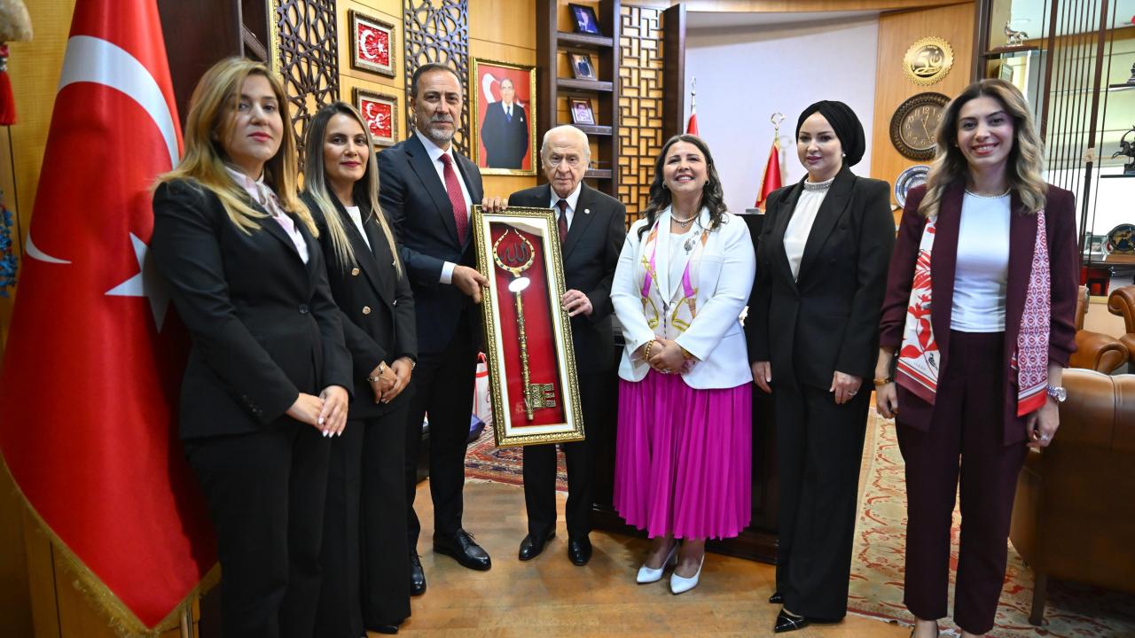 MHP İstanbul İl Başkanı Yılmaz'dan MHP Lideri Devlet Bahçeli’ye ziyaret