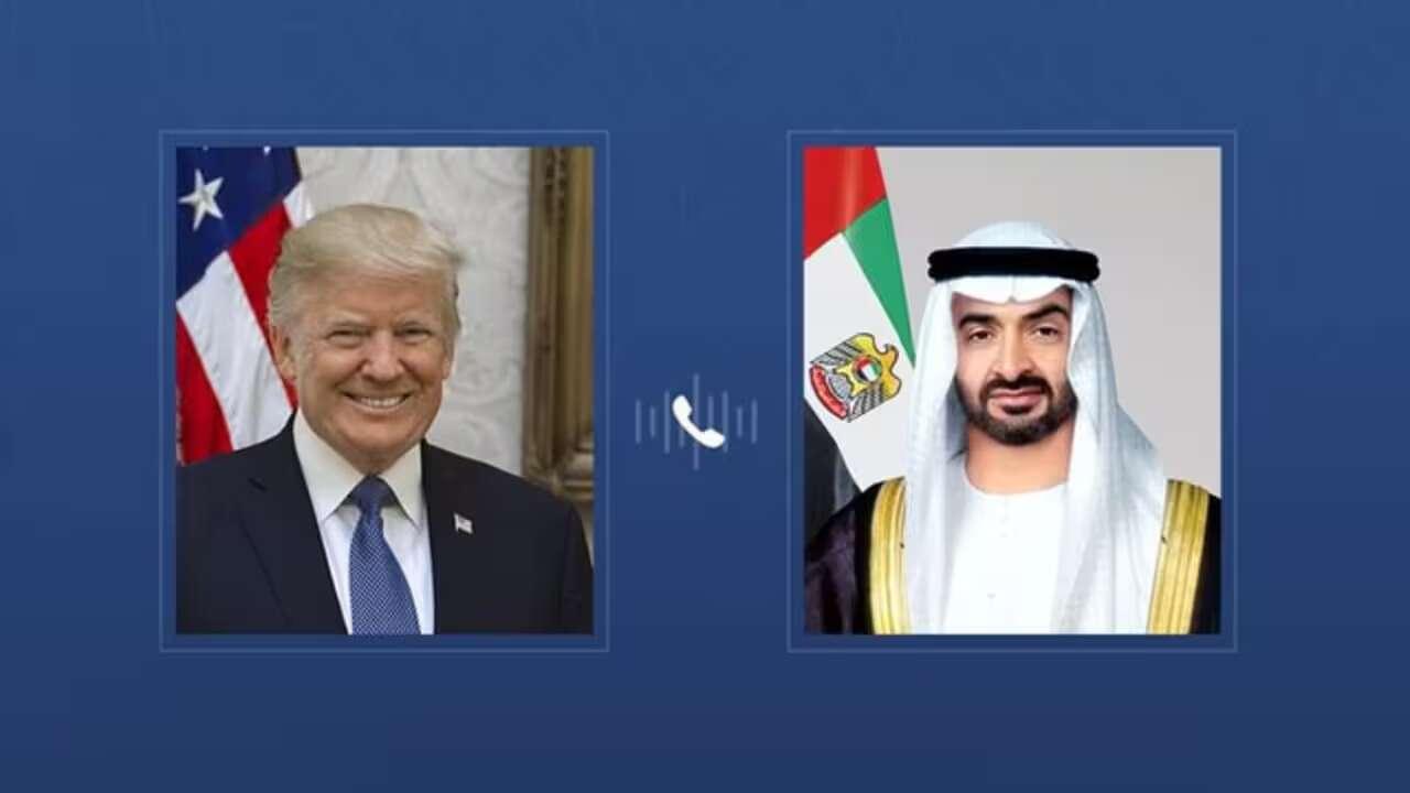 BAE Devlet Başkanı Bin Zayid, Trump ile Orta Doğu'daki son gelişmeleri görüştü