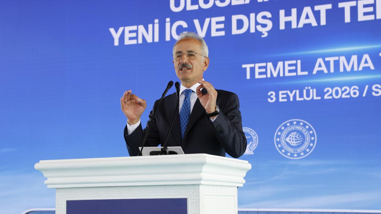 Bakan Uraloğlu: Ülkemizi dünyanın en geniş uçuş ağına sahip ülkelerinden biri haline dönüştürdük