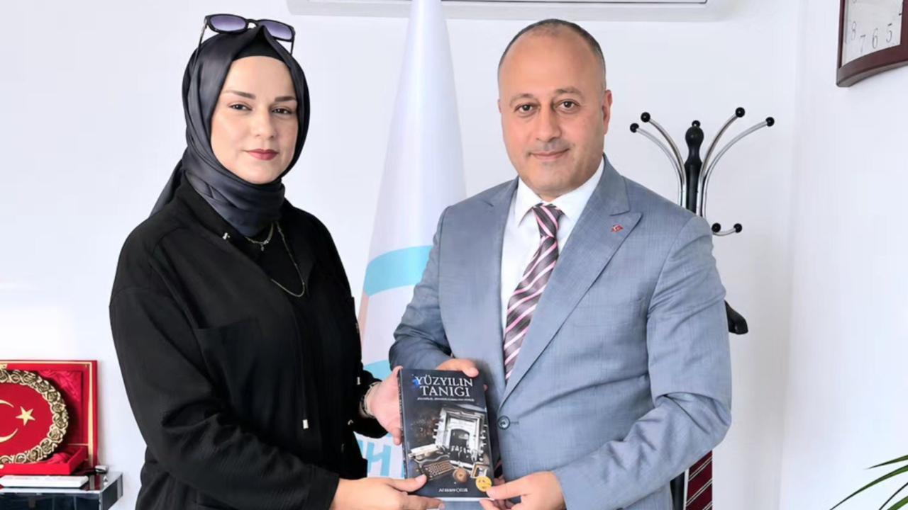 Gazeteci Ayşegül Akyüz Yahşi'den BİK Ankara Bölge Müdürü Atakan Çelik’e ziyaret