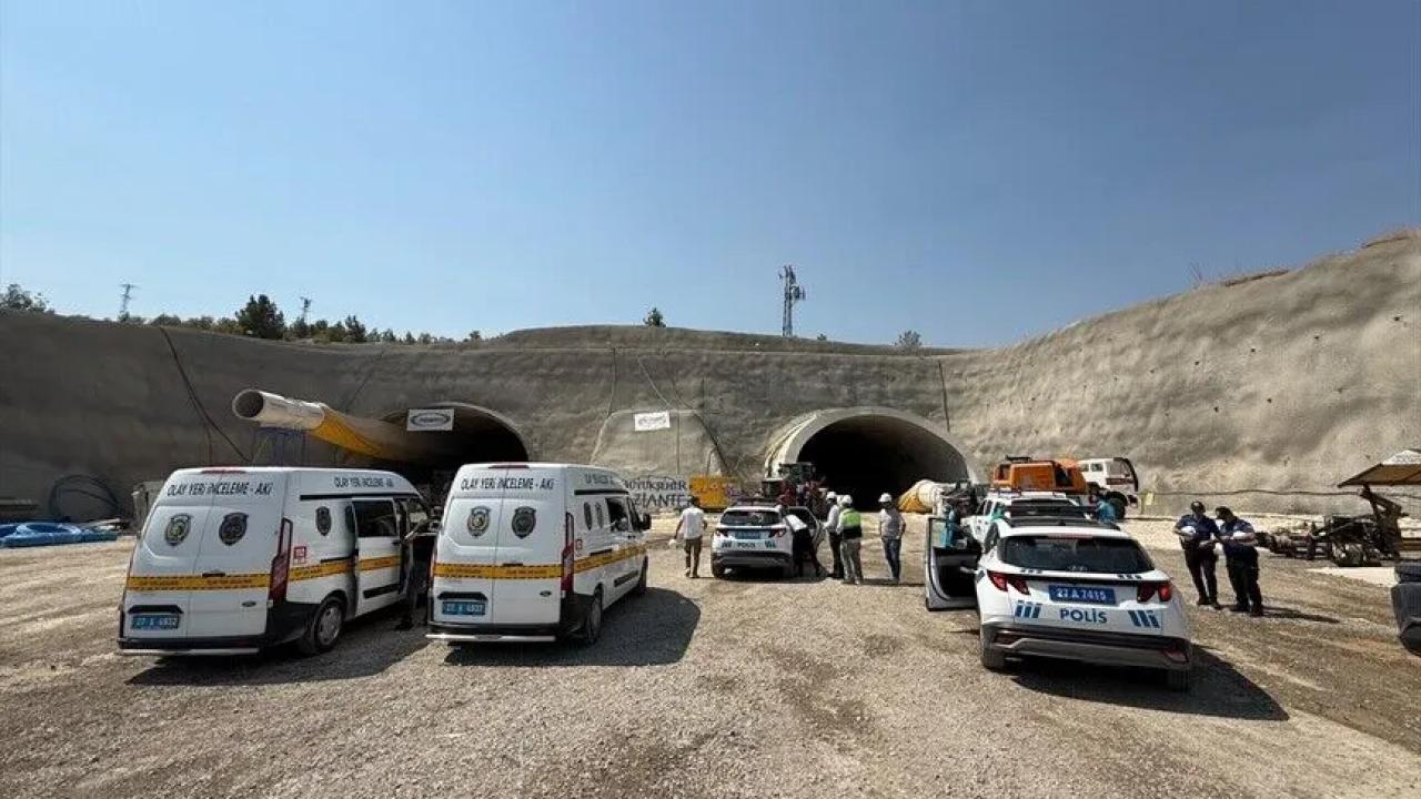 Gaziantep'teki tünel inşaatında yaşanan iş kazasında 1 işçi hayatını kaybetti
